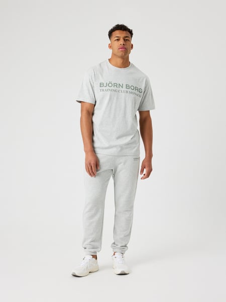 Björn Borg Borg Classic Print Sweatpants Grijs, L