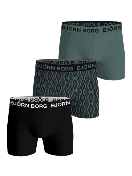 Bamboo Cotton Blend Boxers 3-pack