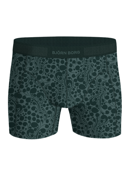 Björn Borg boxer ekologisk bomull 2-pack, grön – baksida