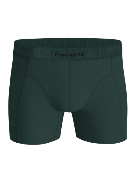 Björn Borg boxer 3-pack i ekologisk bomull, svart – baksida