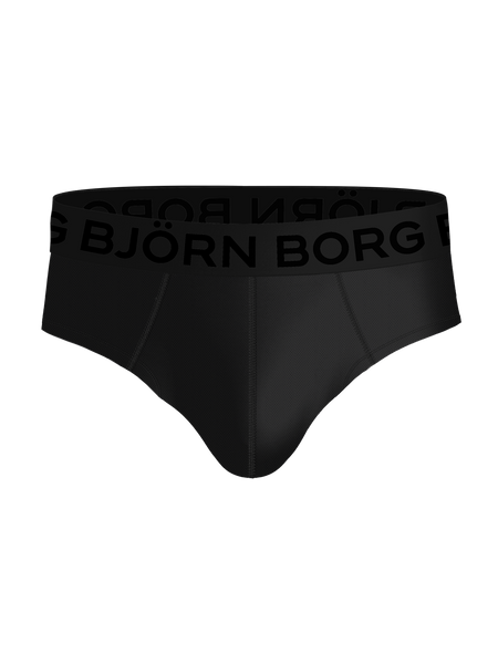 Björn Borg Sports mesh-kalsong 2-pack, svart – baksida
