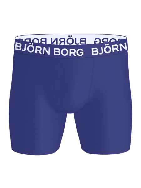 Björn Borg Sports boxer i mikrofiber, 5-pack svart – baksida