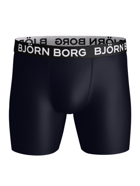 Björn Borg Sports Microfiber Boxers 5-pack – svart storpack – baksida