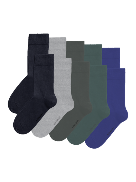 Björn Borg Essential Socks 10 pack Blauw, 41 45