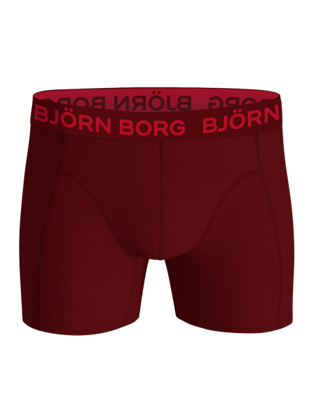 Björn Borg Cotton Stretch boxers 5-pack blå, barn – baksida