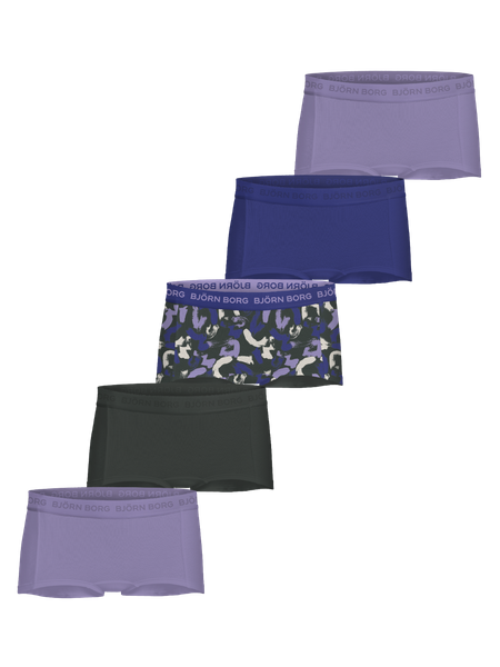 Cotton Stretch Boxers Shorts 5-pack