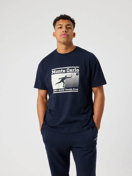 Björn Borg Borg Gym Oversized T shirt Marine, M