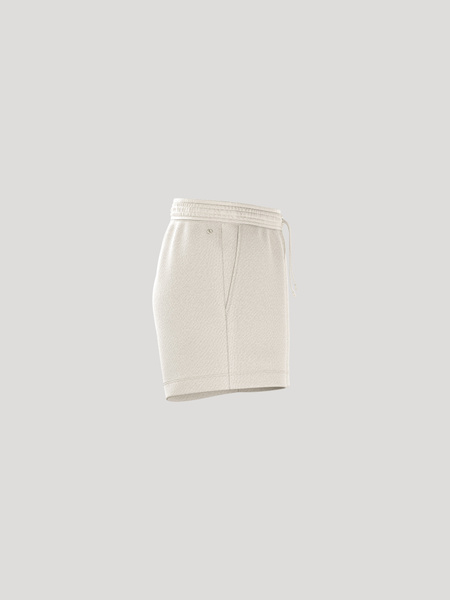 Björn Borg Essential 4 sweatshorts i vitt – baksida