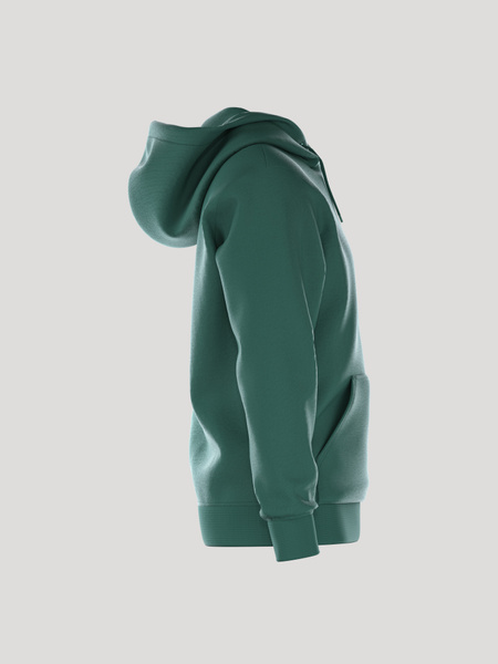 Björn Borg Essential 1 hoodie herr i grönt, borstad insida – baksida
