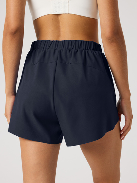 Björn Borg Ace 2-in-1 shorts i marinblått – baksida