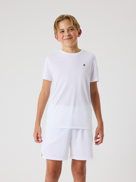 Björn Borg Ace Light sport-t-shirt för barn, vit – baksida