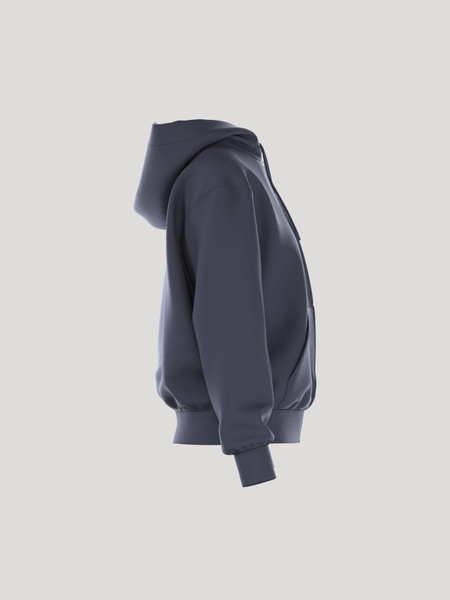 Björn Borg Essential zip hoodie i marinblått – baksida