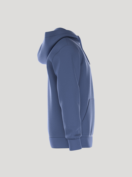 Björn Borg Essential hoodie med dragkedja, blå – baksida