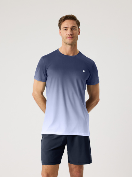 Björn Borg Ace Printed T-shirt Marinblå, XXL | Apparel & Accessories - Clothing - Activewear | ModeLejon