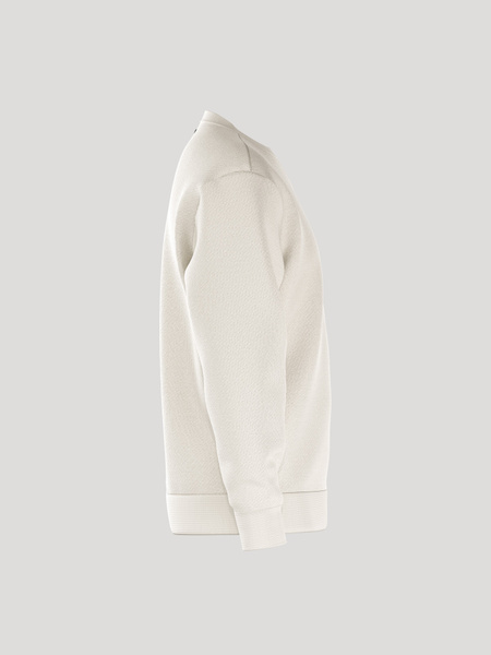 Björn Borg Essential sweatshirt i vitt – baksida