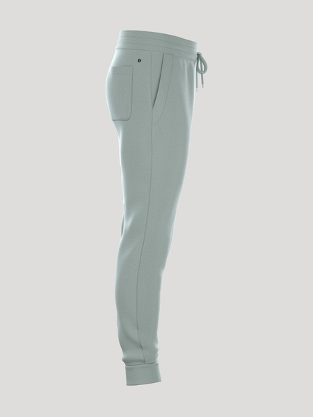 Björn Borg Essential Tapered Sweatpants – herr i grön – baksida