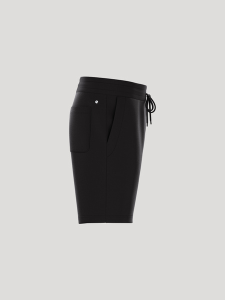 Björn Borg Essential sweatshorts i svart – baksida