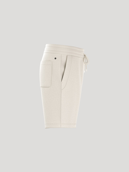 Björn Borg Borg Essential 4 sweatshorts i vitt för herr – baksida