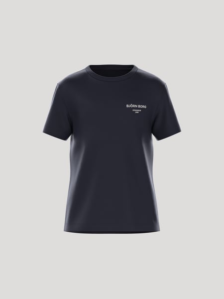 Björn Borg Borg Essential 1 T-shirt Marinblå, 170 | Apparel & Accessories - Clothing - Shirts & Tops | ModeLejon