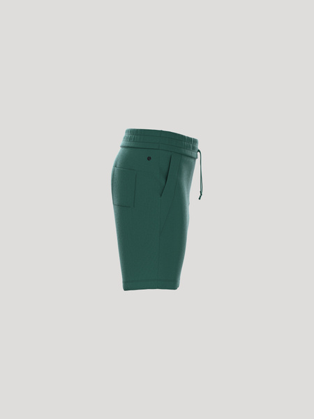 Björn Borg Essential sweatshorts i grönt för barn – baksida
