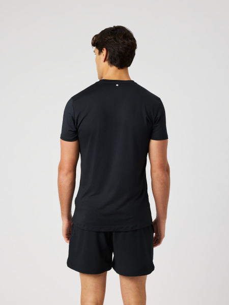 Björn Borg Graphic tränings-t-shirt i svart – baksida
