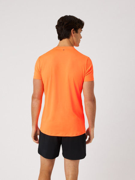 Björn Borg Graphic tränings-t-shirt i orange – baksida