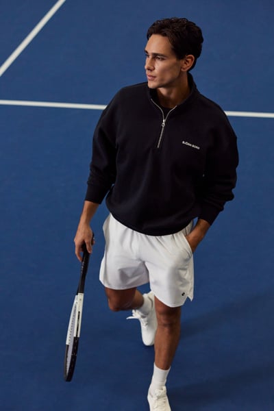 Björn Borg Borg Oversized Half-zip Svart, XXL