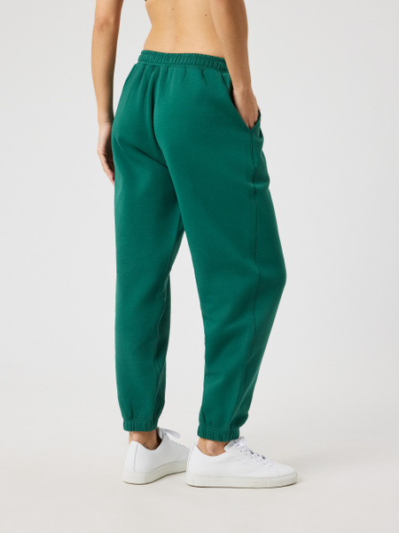 Björn Borg Borg Sweatpants i grönt – mjuk fleece – baksida