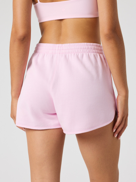 Björn Borg sweatshorts i rosa med dragsko – baksida