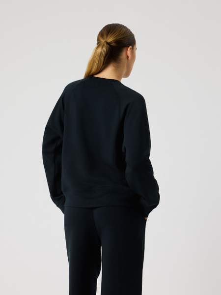 Björn Borg Studio Soft sweatshirt i svart för dam – baksida