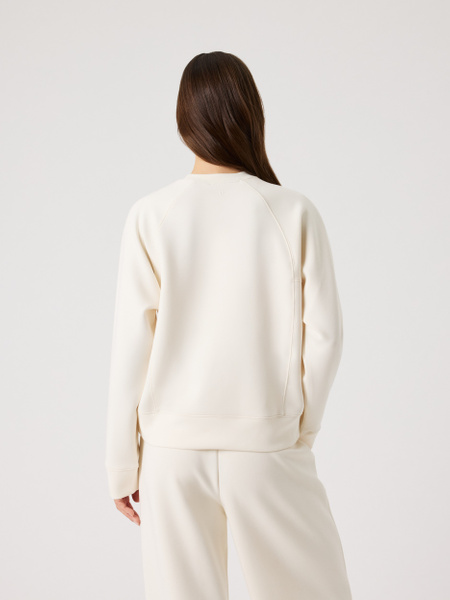 Björn Borg Studio Soft sweatshirt i vitt för dam – baksida