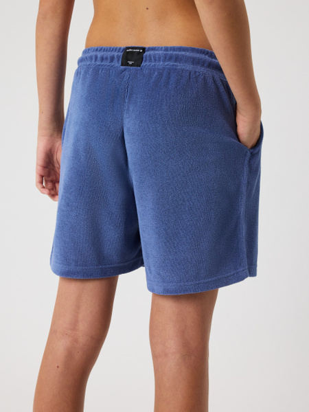 Björn Borg frottéshorts för barn, blå – baksida
