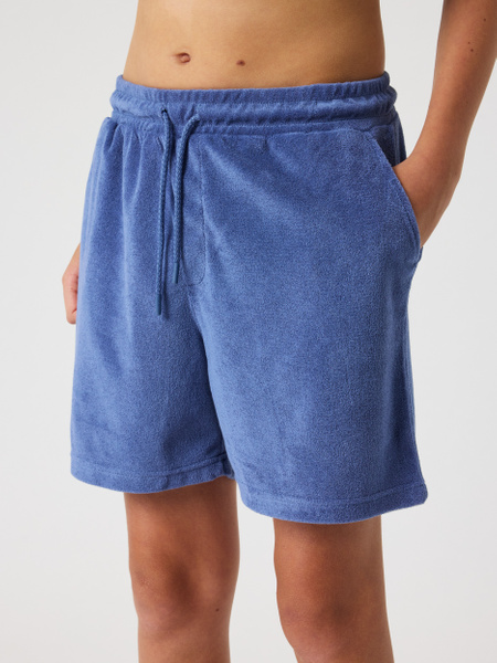 Björn Borg Borg Toweling Pool Shorts Blå, 170 | Apparel & Accessories - Clothing - Shorts | ModeLejon