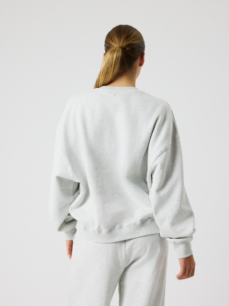 Björn Borg Studio Oversized Sweatshirt i grått – baksida