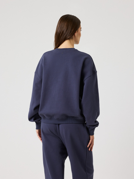 Björn Borg Studio Oversized Sweatshirt i marinblått – baksida