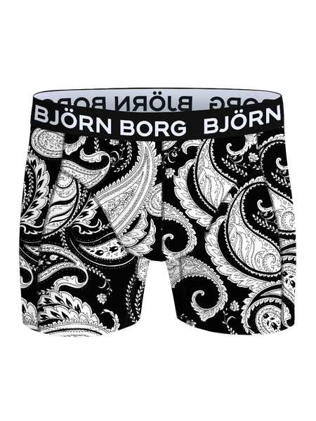 Björn Borg Bamboo Cotton boxer 2-pack i svart, len och skön – baksida