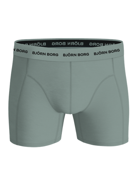 Björn Borg Cotton Stretch boxer 7-pack i svart, en hel vecka redo – baksida