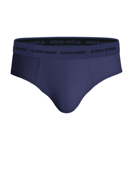 Björn Borg Cotton Stretch kalsong 3-pack i blått – baksida
