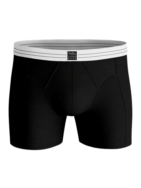 Björn Borg boxers i viskos och bomull 2-pack, svart – baksida