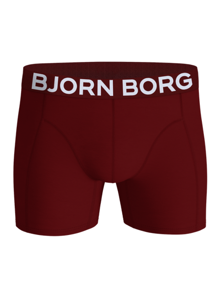 Björn Borg boxers ekologisk bomull 3-pack, svart – baksida