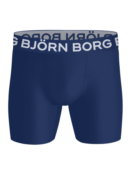 Björn Borg Sports Microfiber boxers 3-pack, flerfärgad – baksida