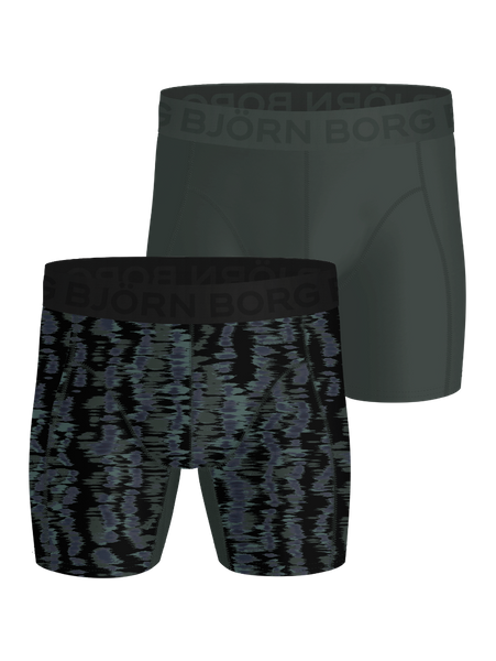 Björn Borg Sports Lightweight Boxers 2-pack Grön, XXL | Apparel & Accessories - Clothing - Underwear & Socks - Underwear | ModeLejon