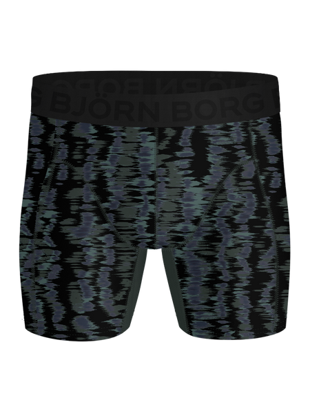 Björn Borg Sports lättviktsboxer 2-pack i grönt – baksida