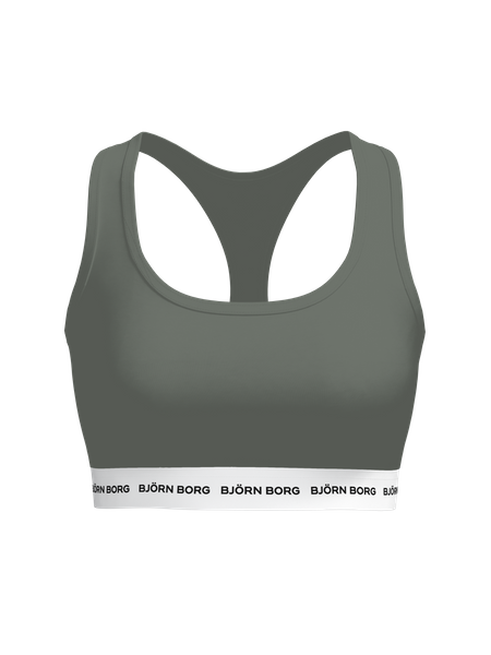 Björn Borg Logo Soft Top Grön, XXL | Apparel & Accessories - Clothing - Underwear & Socks - Bras | ModeLejon