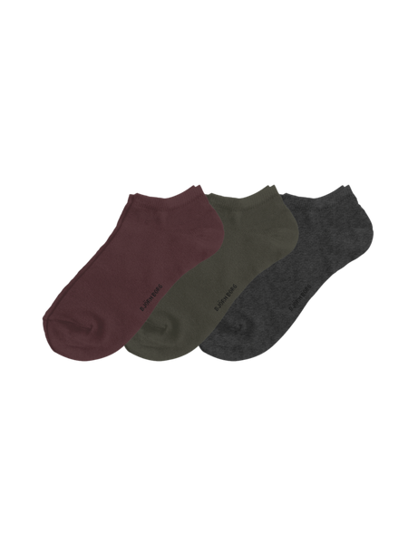 Björn Borg Essential Ankle Socks 3-pack Grön, 43-46 | Apparel & Accessories - Clothing - Underwear & Socks - Socks | ModeLejon
