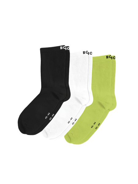 Björn Borg Sports Socks 3-pack Svart, 43-46 | Apparel & Accessories - Clothing - Underwear & Socks - Socks | ModeLejon
