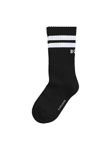 Björn Borg Classic Crew strumpor 3-pack för barn, svart – baksida