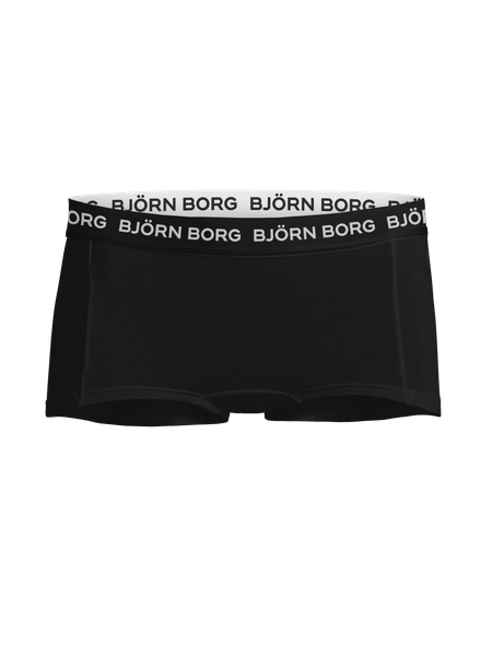Björn Borg Cotton Stretch boxer 5-pack för barn, svart – baksida