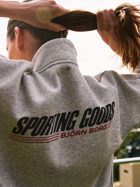 Björn Borg Borg Halfzip Sweatshirt Grå, XXL | Apparel & Accessories - Clothing - Shirts & Tops | ModeLejon