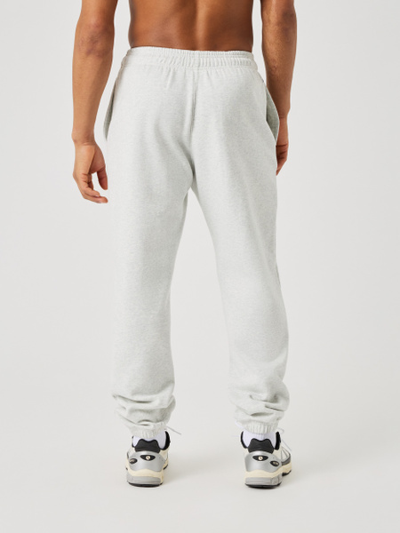 Björn Borg Oversized Sweatpants i grått – mjuk bomullsmix – baksida
